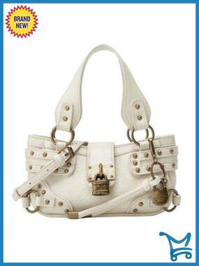 Faux Leather Mini Satchel Top Handle Y2K Punk Shoulder Bag